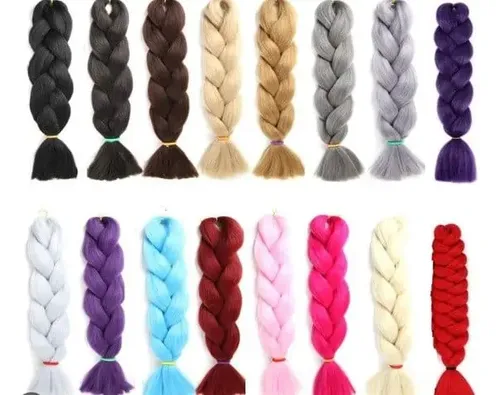 Extension Pelo Kanekalon Trenza Rumi Guerreras Kpop Demon X1