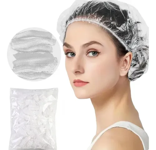 700××gorros De Baño Desechables Transparentes Blanco