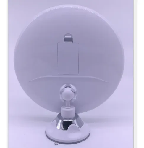 Espejo De Maquillaje Redondo De Sobremesa Led Con Aumento De