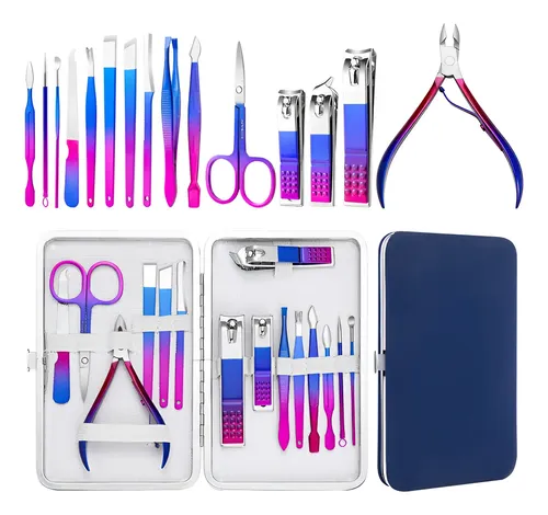 Kit Para Uñas: Cortaúñas, Tijeras, Pedicura Op Cy