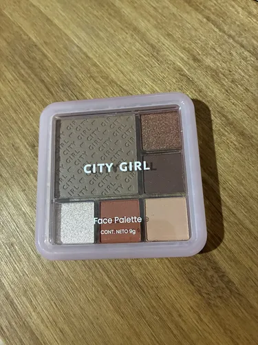 Paleta De Rostro Contorno Y Sombra City Girl