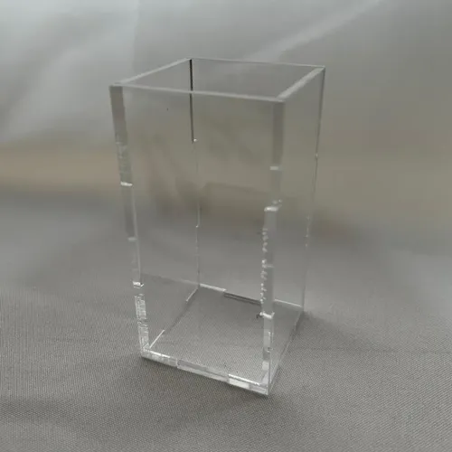 Caja Brochero Organizador De Maquillaje Pinceles Acrilico