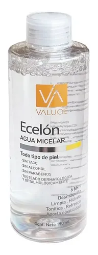 Valuge Ecelon Agua Micelar Desmaquillante Pieles Sensibles