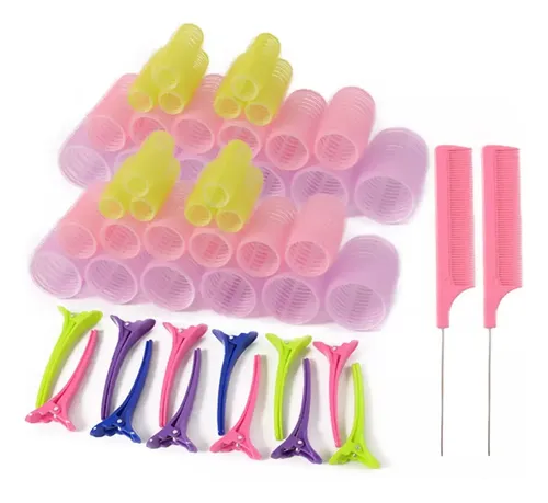 M Ruleros Plásticos Para Cabello, 50 Unidades Mm