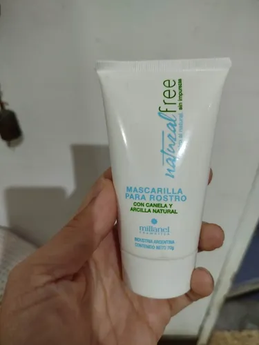 Mascarilla Para Rostro Arcilla Canela Millanel Natural Free