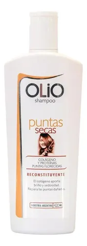 Shampoo Olio Puntas Secas Colágeno Y Proteínas Profesional