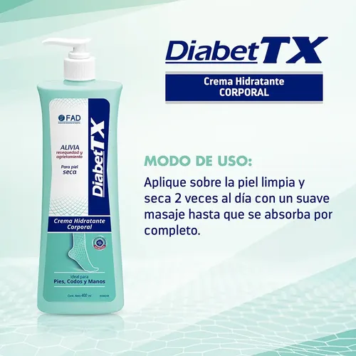 Goicoechea Diabettx Crema Corporal 400ml
