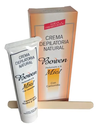 Crema depilatoria Bowen Miel para rostro 30 ml 30 g
