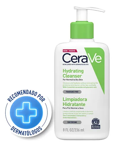 Limpiador Facial Cerave Hidratante X 236 Ml