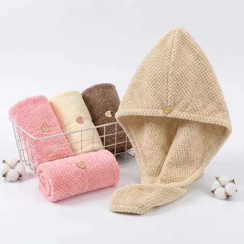 4 Gorros Microfibra Secado Rápido T