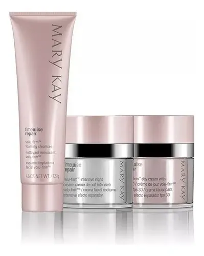 Set Reparación Antiedad Mary Kay Hidratante Facial FPS 30 Pack 3