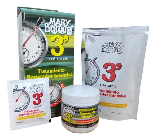 Mary Bosques Tratamiento 3 Minutos X 200 Envios