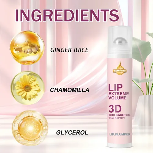 Gloss Voluminizador 3d Con Jengibre 15 Ml