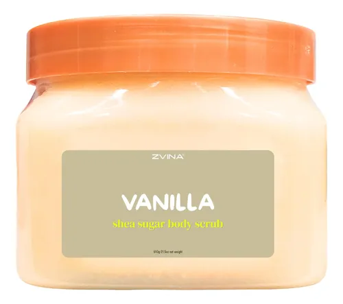 Exfoliante Corporal Zvina Vainilla 635ml Hidratante
