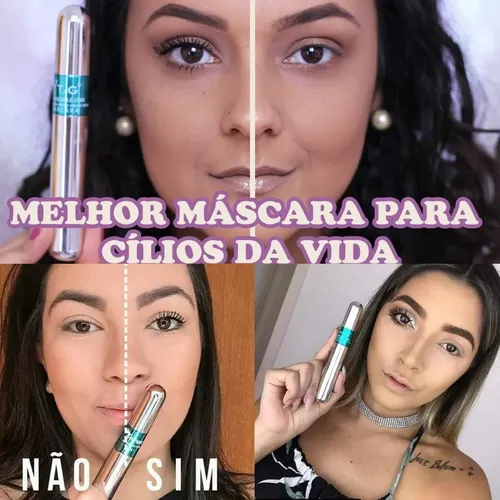 Máscara Pestañas Rimel Tango 4d Brasil Rekabeauty Color Negro