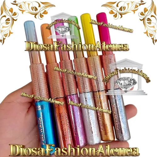 Delineador Liquido Metalizado Fashion Pink21 Original