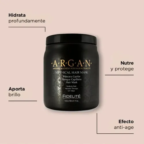Protector Termico Anti-age Caviar Mascara Argan Fidelite Kit