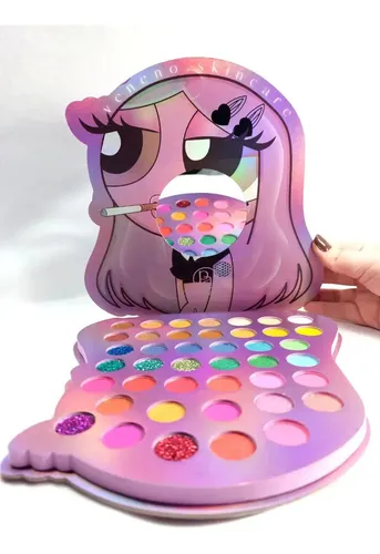 Paleta de Sombras Pola Ayin con 42 Tonos Mate y Brillo