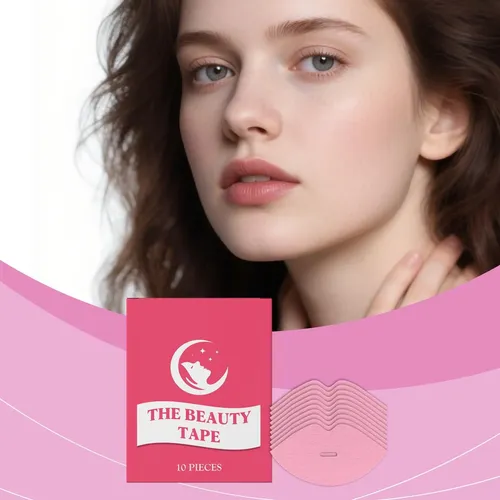 Cinta Adhesiva Para Lifting Facial Y Labios X10