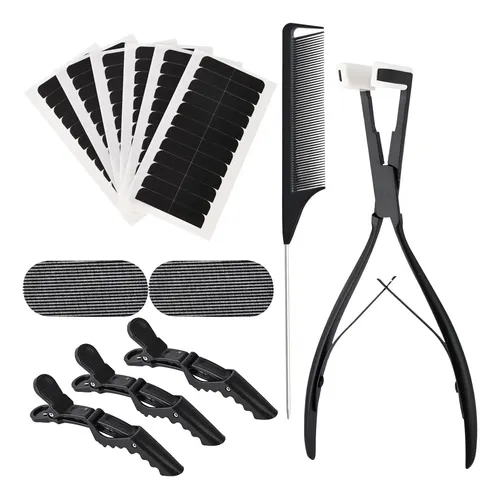 Kit De Herramientas Para Extensiones De Cabello Con Cinta Ad