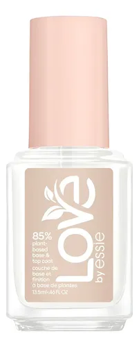 Base Y Top Coat Amor Por Essie 13.6 Ml 85% A Base De Plantas