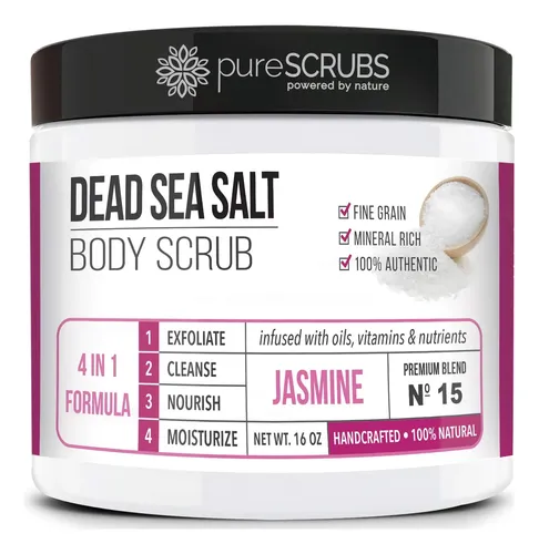 Exfoliante Corporal Purescrubs Sal Del Mar Jazmín 473ml