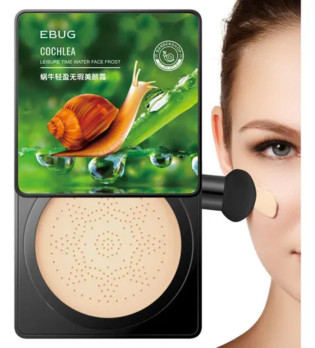A/r Crema Bb Con Colchón De Aire | Bb Cream Caracol Colágeno | Base De Maquillaje Facial De Larga Duración, Base De Crema De Maquillaje Desnuda Para Control De Aceite Cobertura Completa