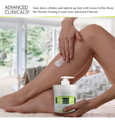 Crema Corporal Advanced Clinicals Green Coffee Bean 480ml
