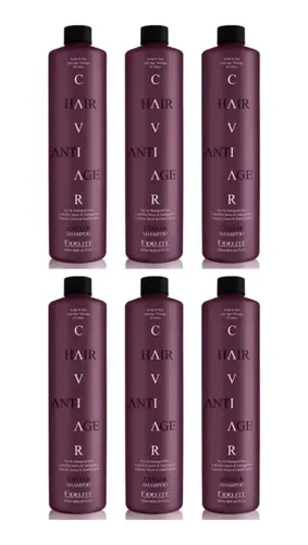 Kit X 6 Shampoo Cabellos Secos Y Castigados 900ml- Fidelite