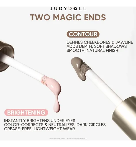 Contorno Líquido Y Corrector Para Ojos Judydoll 02 Tono