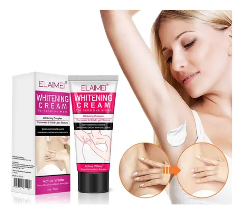 Crema Blanqueadora Para Axilas Elaimei, Loción Hidratante