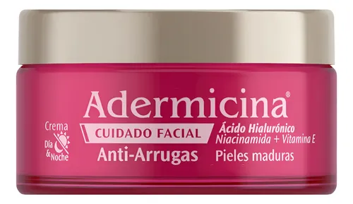 Adermicina Cuidado Facial Anti Arrugas X 100grs