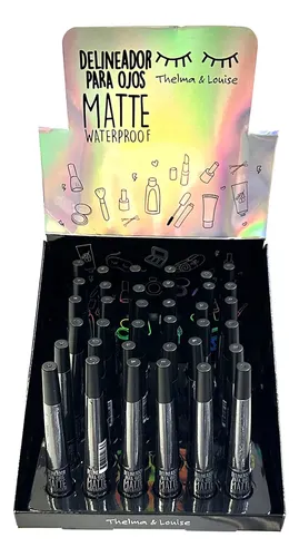Delineador Líquido Thelma & Louise Negro Mate Waterproof