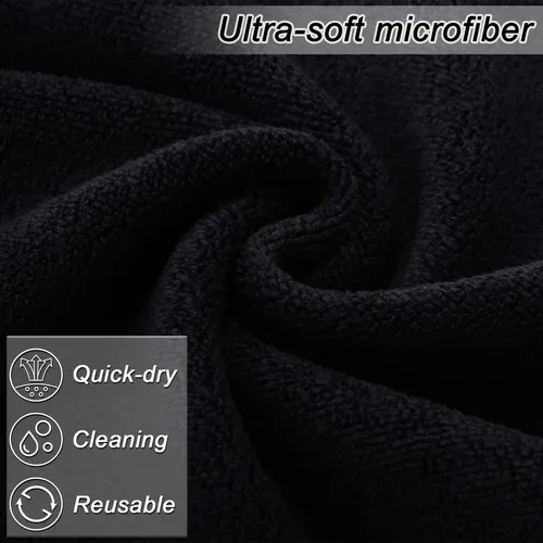 Toallitas Desmaquillantes Turstin De Microfibra 33×33 Cm Neg