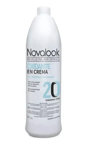 Oxidante 20 Vol Y Polvo Decolorante Blanco Combo X2 Novalook