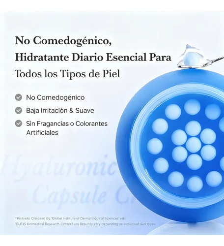 Dcvvdxcreme Crema Hidratante De Cápsulas Con Ácido Hialuróni