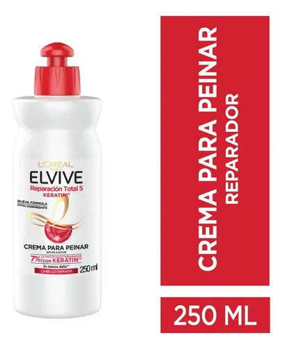 Crema para Peinar Elvive RT5 Keratin 250ml