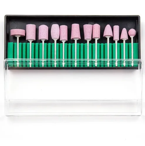 Kit De 12 Fresas Para Torno Pulidor Lima De Uñas Universal