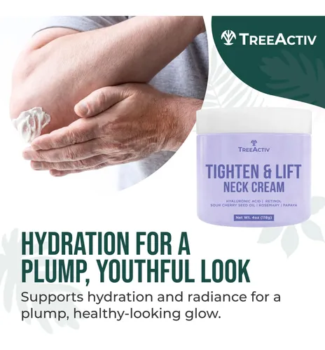 Crema Reafirmante Para El Cuello Treeactiv 118 G Con Ácido H