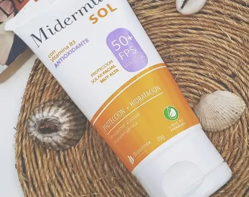 Midermus Sol Protector Solar Con Vitamina B3 Fps50 X 70 G