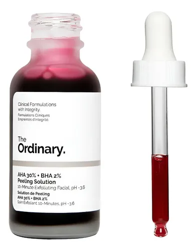 The Ordinary Peeling Aha 30% + Bha 2% 30ml Adultos Momento De Aplicación Día/noche Tipo De Piel Todo Tipo De Piel