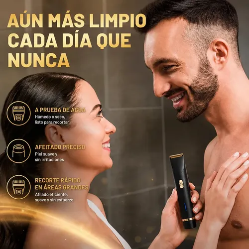 Depiladora Eléctrica 2 En 1 Afeitadora Corporal Y Facial