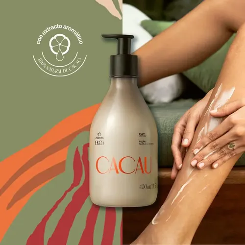 Pulpa Hidratante Cuerpo Cacao 400ml Natura Ekos