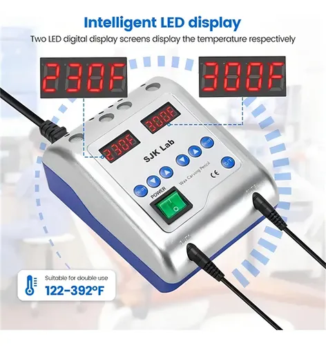 Enceradora Eléctrica Laboratorio De Dental Con 6 Lápices J01