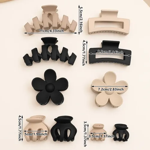 A 10 Piezas De Accesorios Modernos For El Cabello Con S