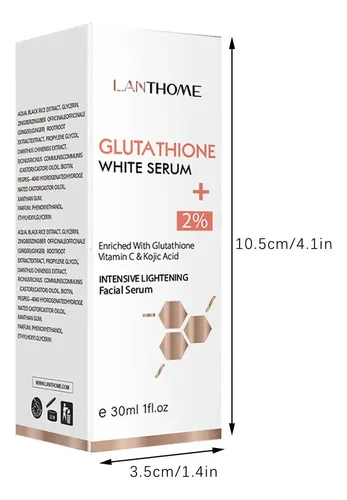 Suero De Glutatión 2 Unidades El Glutatión Líquido Mejora .
