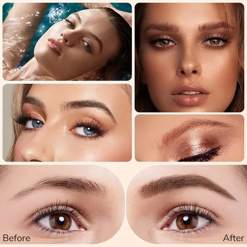 Lápiz De Cejas 3d Microblading Impermeable 2024 4 Puntas