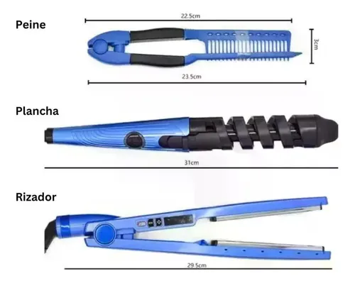 Z Hair Straightener Mini Straightener 450 Blue 127v
