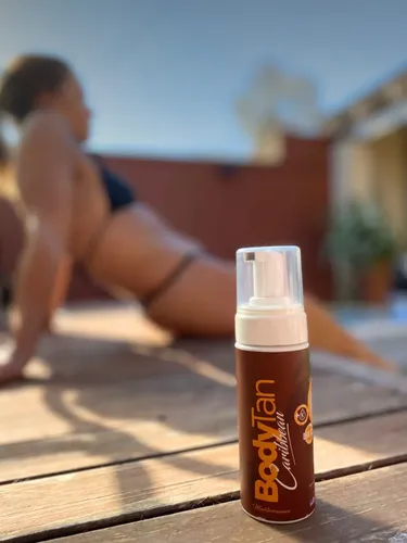 Mousse Autobronceante Bodytan Caribbean +guante Aplicador