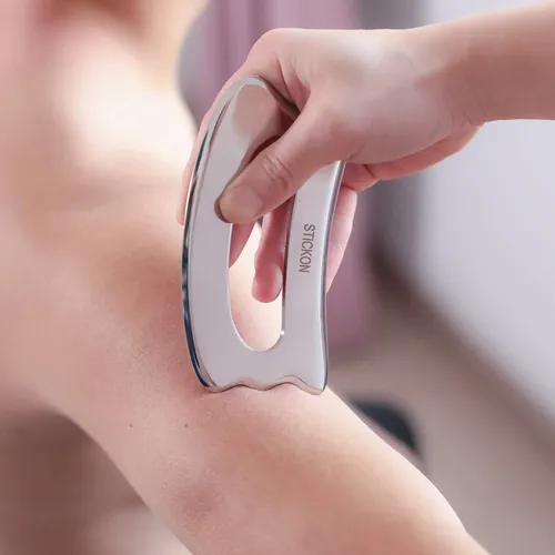 Herramienta De Masaje Gua Sha Stickon Acero Inoxidable Iastm